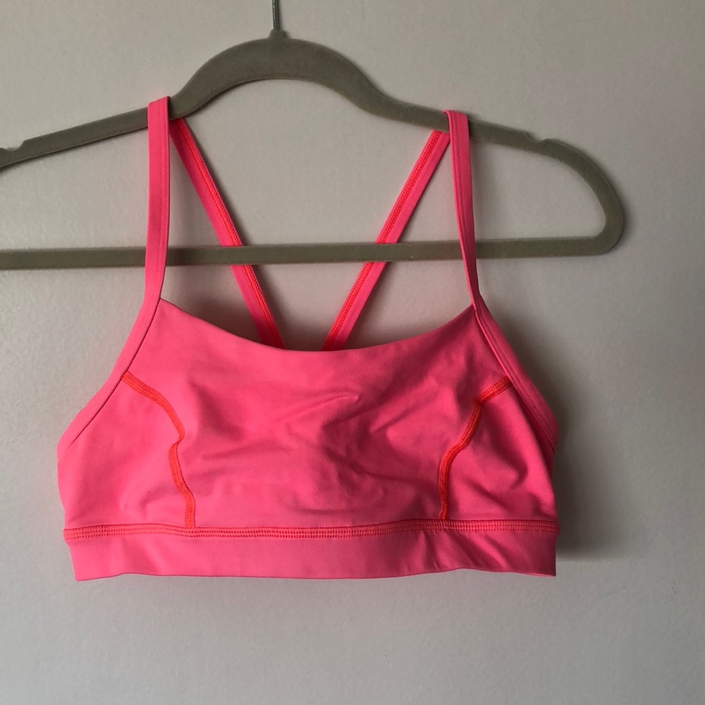 Lululemon bra - coral, size 6